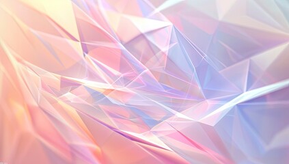 Pastel geometric abstract background; website design