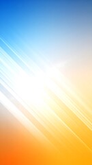 Fototapeta premium Abstract gradient background with diagonal light streaks