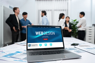 Website design software provide brisk template for online retail business and e-commerce