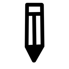 Pencil icon vector