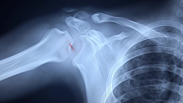 XRay Shoulder Fracture.