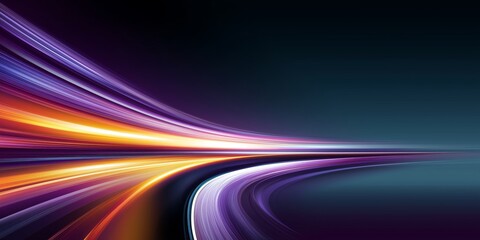 Abstract illuminated lines creating a vibrant and dynamic background.