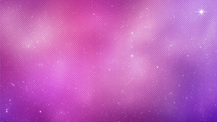 Vibrant Cosmic Background with Pink and Purple Gradient and Starry Texture