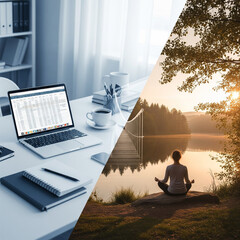 Work-life balance for productivity, well-being, and a healthy lifestyle