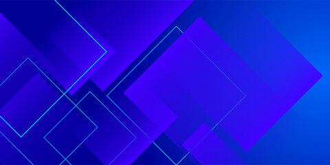 Abstract blue background. Geometric triangle background.