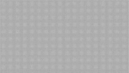 Seamless dotted pattern for bullet journal. Texture with black dots on white background. Vector pattern for notebook with black grid. Perfect for journaling and planner.