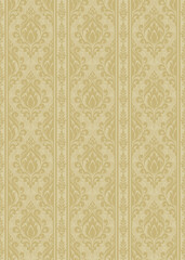 traditional pattern vector seamless design, elegant Thai traditional pattern vector art, luxury Thai traditional pattern vector background  for Wallpaper, Fabric, tile, Branding, Packaging, Invitation