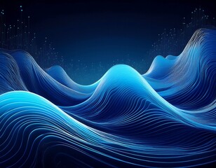 electromagnetic waves in blue frequency nature frequency nature