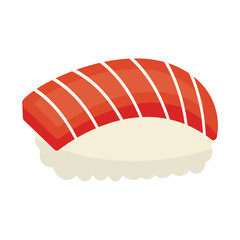 Traditional Japanese food sushi, vector, hand drawn, isolated, 3d rendering, 3d, element, illustration, silhouette