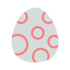 Fototapeta premium Easter, Easter egg, Easter egg celebration, Easter egg day, vector, hand drawn, isolated, 3d rendering, 3d, element, illustration, silhouette