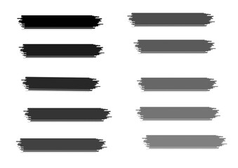 set of colorful banners