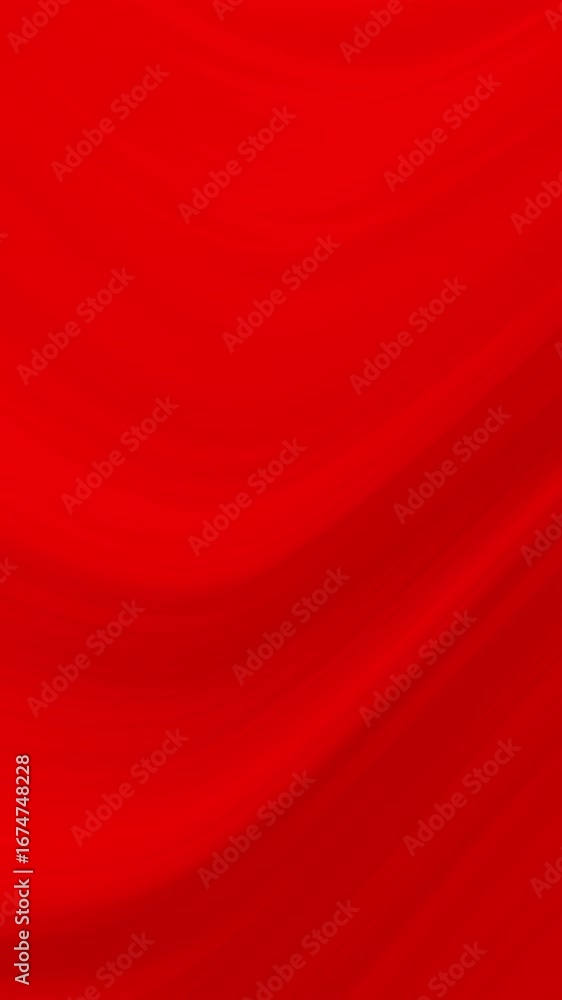 Poster solid red background with a smooth flowing texture, suitable for graphic design projects, background