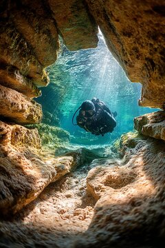 halocline cenote passage
