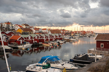 Smögen old fisherhouses