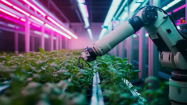 Recent advancements in agricultural robotics are enhancing plant cultivation in hightech greenhouses, fostering sustainable farming and the way for innovative efficient approaches modern agriculture