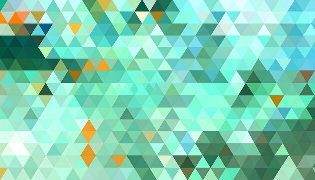 Abstract geometric pattern of triangles (3)