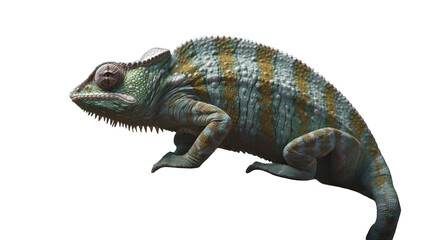 Obraz premium Close-up of a vibrant chameleon (2)