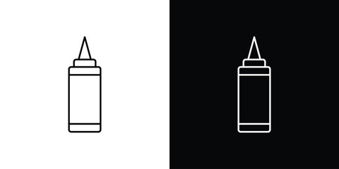 Sauce icon symbols. Simple pictograms for web sites and mobile app