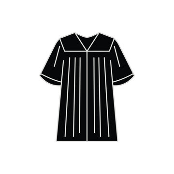 Black Clerical or Academic Robe.