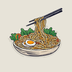 Delicious Noodle Design Very Cool
