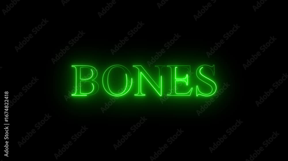 Poster digital video file name displayed on dark background