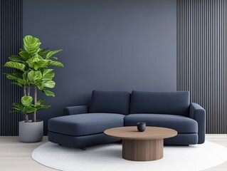 Modern living room interior design (1)