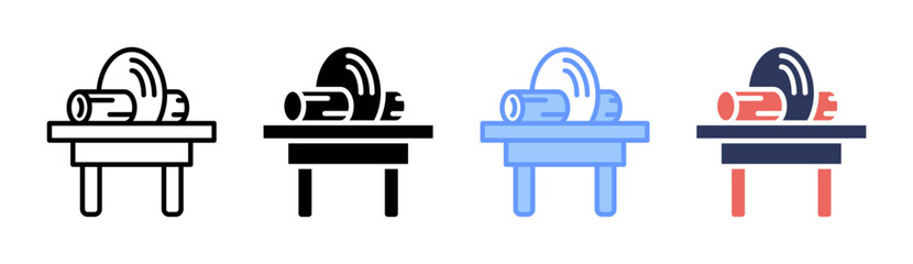 Deforestation Icon Set Multiple Style Collection