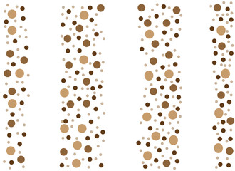 Vertical Polka Dot Art Pattern