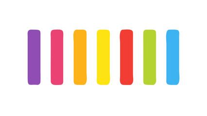 Colorful Rectangles Arranged Neatly abstract background