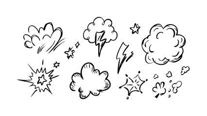 Comic book speech bubble with exclamation mark dialogue communication