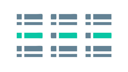 Geometric Grid with Teal Accents pattern abstract