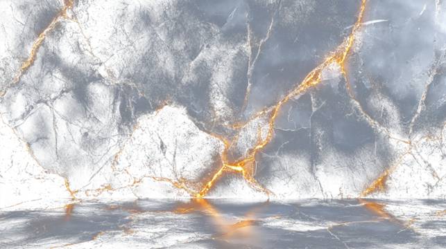 Abstract transparent background with lightning strike