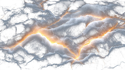 Transparent background with magical swirl and particle trail