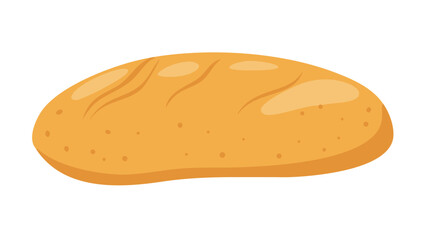 Baked bread loaf food bakery