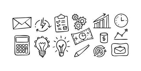 Businessperson with briefcase and tie silhouette