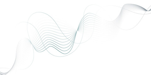  featuring wavy lines and curves in shades of gray on a white backdrop design element creating movement and modern design.