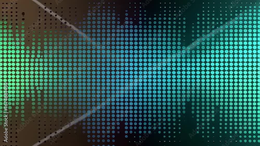Poster abstract colorful gradient dot pattern background for tech presentation wallpaper design 4k