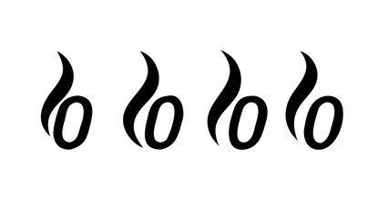 Swirling Abstract Steam Wisps smoke vapor