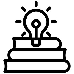 Knowledge Icon Mini Illustration Icon. Use For Modern Concept, Print, Ui, Ux Kit, Web And App Development. Vector Related To Office, Education, Examination And More