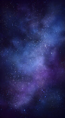 Obraz premium Vibrant cosmic dust swirling in deep space creates a mesmerizing nebula with countless stars shining brightly, evoking a sense of wonder and vastness.