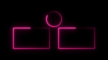 animated youtube end screen "Thanks for Watching" message, customizable background for content creators, video outro design,