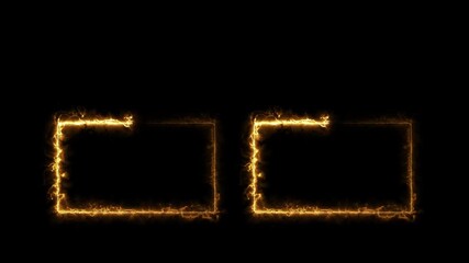 animated youtube end screen "Thanks for Watching" message, customizable background for content creators, video outro design,