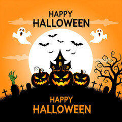 Happy Halloween! Halloween pumpkins