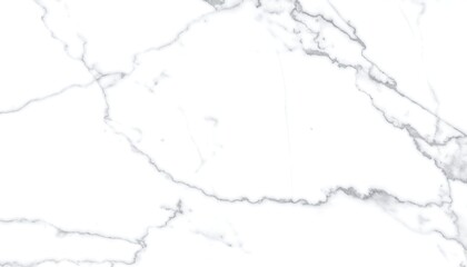 Obraz premium White Marble Surface with Pale Gray Veins Forming Natural Patterns on Minimalist Wall Background