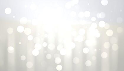 Cream Bokeh Effect with Vertical Fade and Dreamy Neutral Field Abstract Sparkling Light Columns Background