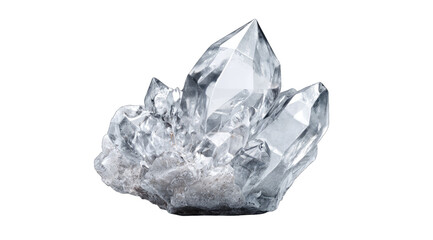 Clear quartz crystal cluster (1)