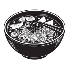 black pho  Silhouette Vector, High Quality Illustration on White Background