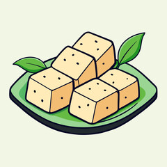 illustration of a piece of cheese