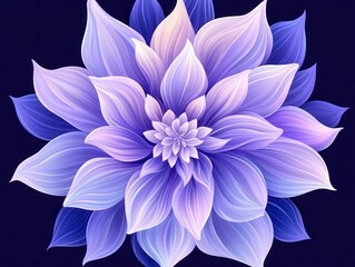 Fototapeta premium Vibrant, Detailed Floral Design