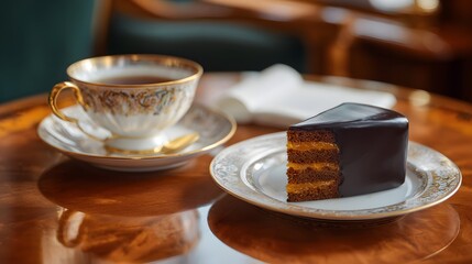 Sacher Torte Slice Recipe: Classic Austrian Chocolate Cake with Apricot Jam and Shiny Dark Ganache